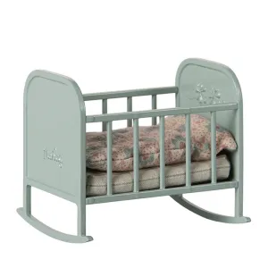 Maileg Furniture MY - Cradle Mint Blue