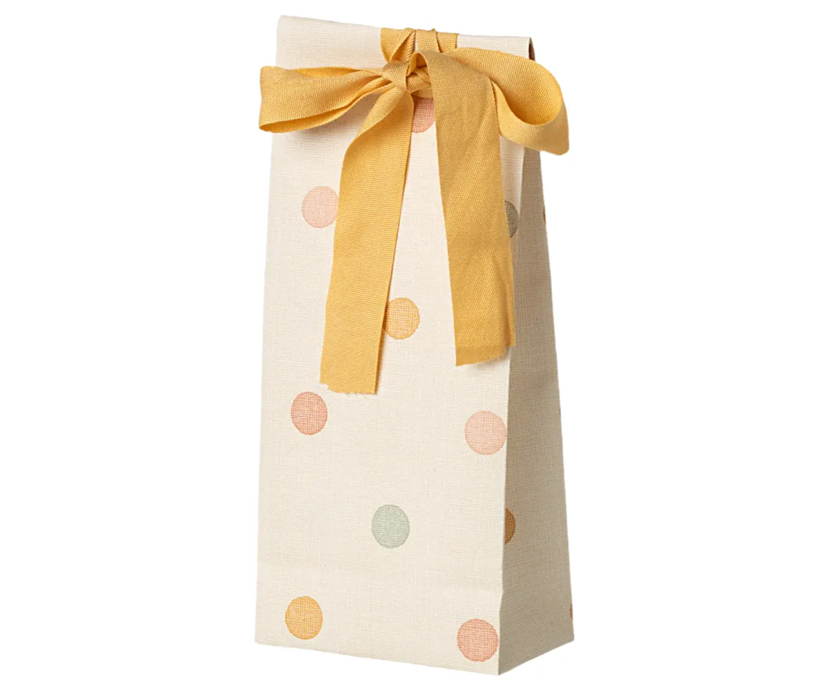 Maileg Gift Bag Multi Dots Micro SS25 PREORDER: NEW ARRIVAL