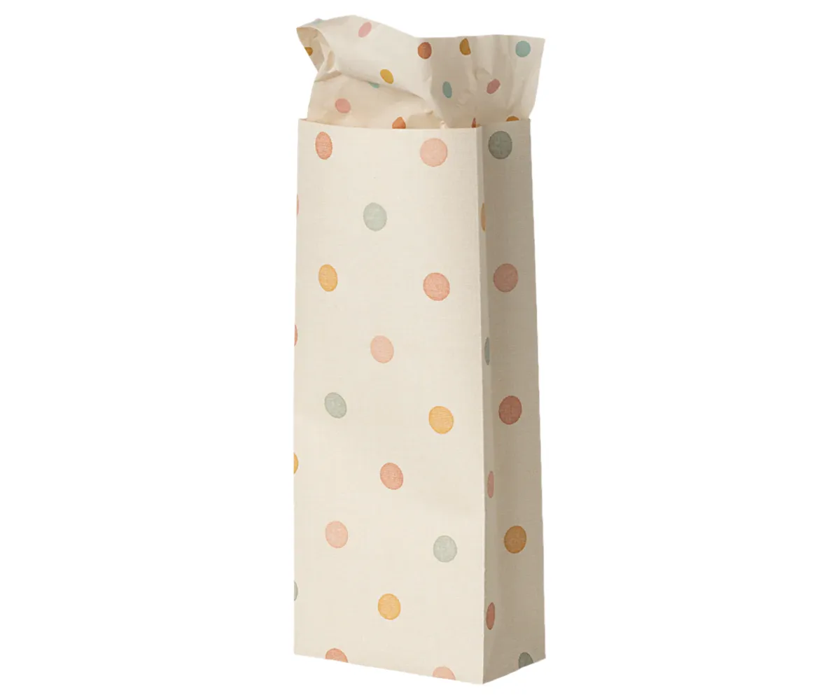 Maileg Gift Bag Multi Dots Mini SS25: NEW ARRIVAL