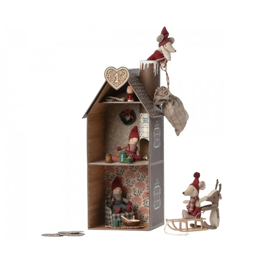 Maileg Gingerbread House, Mouse
