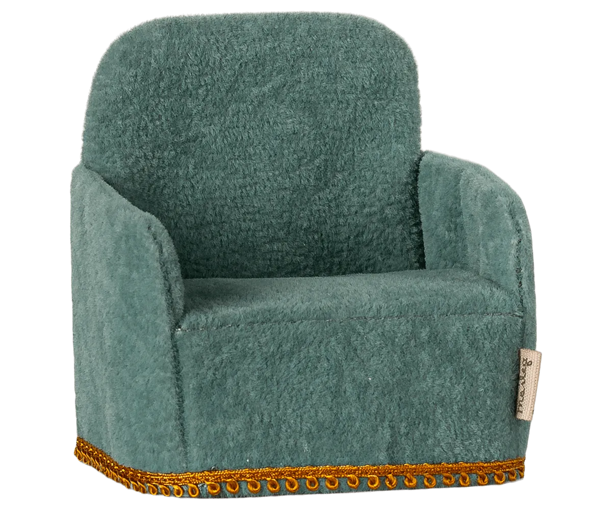 Maileg Green Folding Chair SS25: NEW ARRIVAL