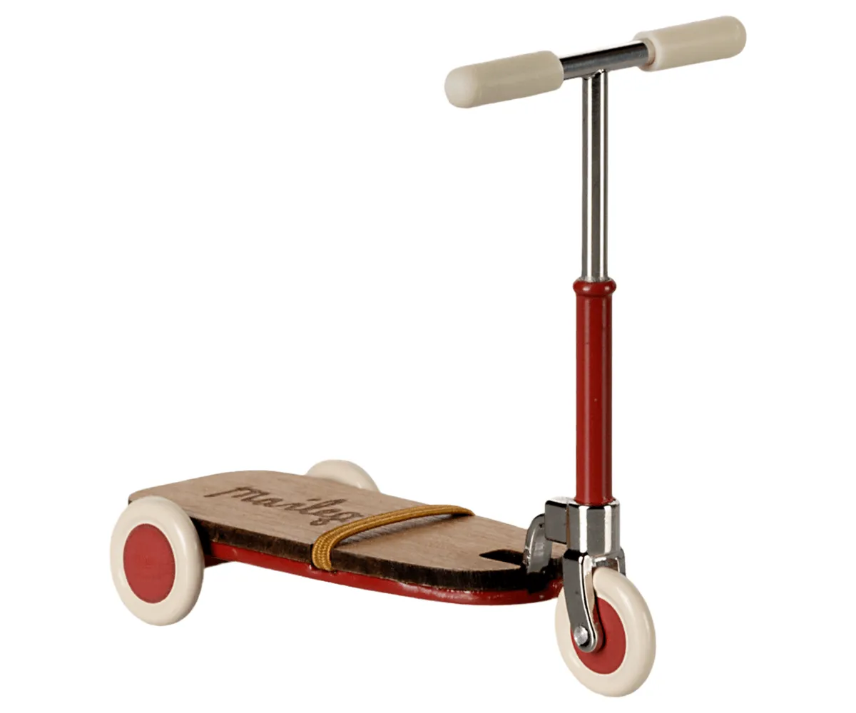 Maileg Kickboard Scooter Red SS25: NEW ARRIVAL