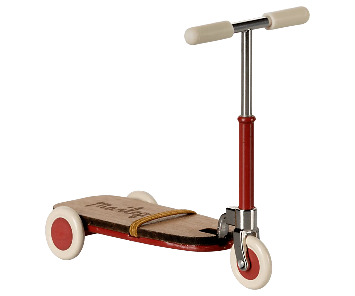 Maileg Kickboard Scooter Red SS25: NEW ARRIVAL