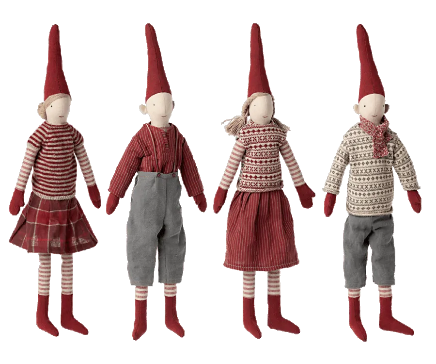 Maileg Medium Pixy Size 3  Asstd: Fall Winter Collection 2022 RETIRED LAST BOY