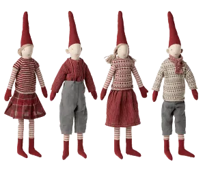 Maileg Medium Pixy Size 3  Asstd: Fall Winter Collection 2022 RETIRED LAST BOY