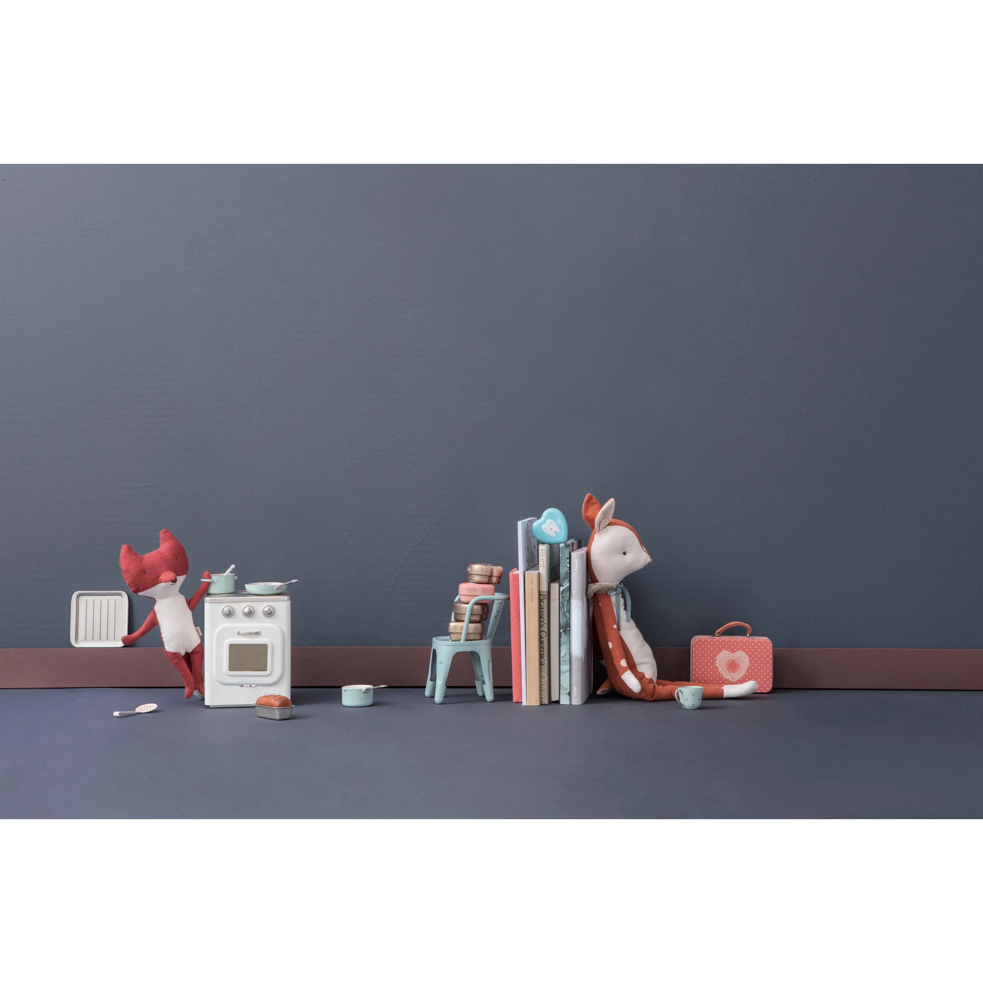 Maileg Metal Stove with Utensils