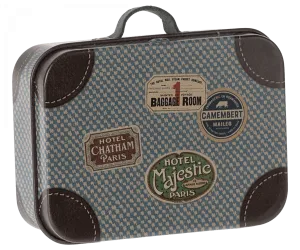 Maileg Micro Suitcase Tin Blue 2024 NEW ARRIVAL