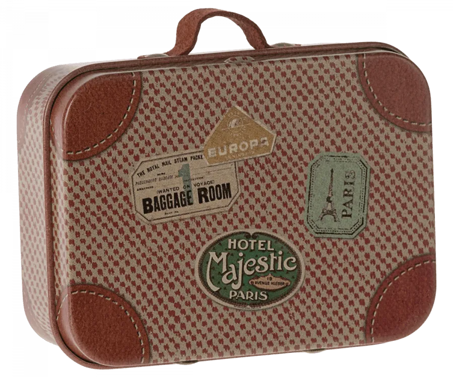 Maileg Micro Suitcase Tin Rose 2024: SOLD OUT
