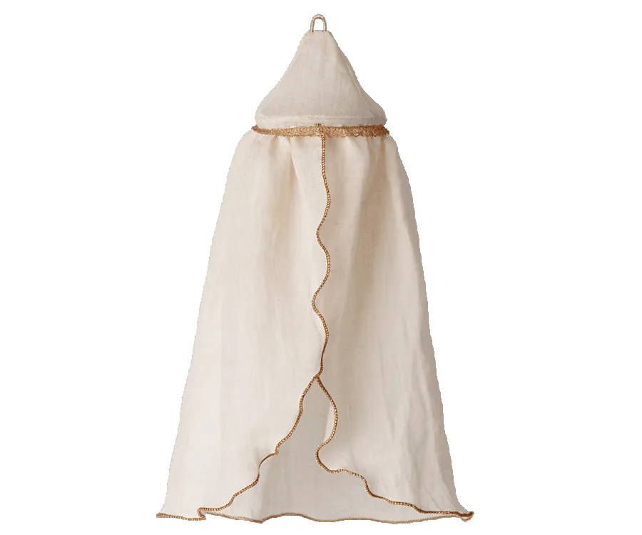 Maileg Miniature Bed Canopy Cream: LOW STOCK