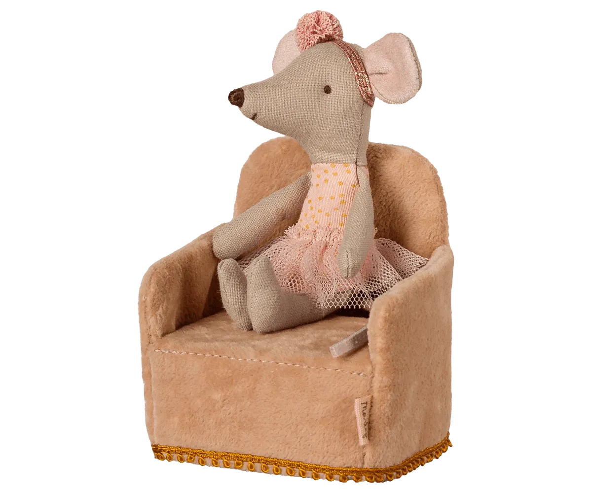 Maileg Powder Folding Chair SS25: NEW ARRIVAL