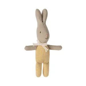 Maileg Rabbit, My - Yellow Check