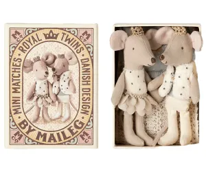 Maileg Royal Mice Twins  SS25: NEW ARRIVAL