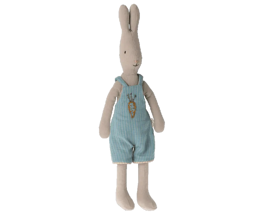 Maileg Size 2 Bunny Rabbit Overalls: LAST CHANCE