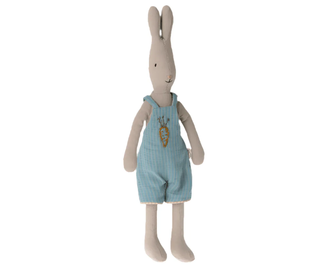 Maileg Size 2 Bunny Rabbit Overalls: LAST CHANCE
