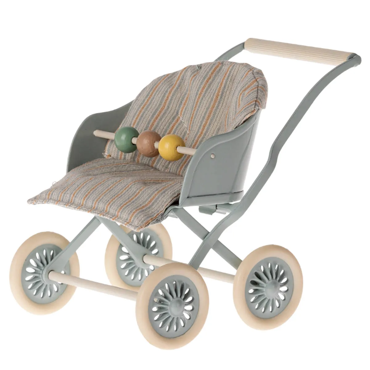 Maileg Stroller for Baby Mice, Mint