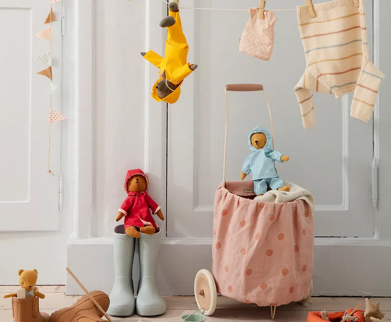 Maileg Teddy Junior | Rainwear and Hat