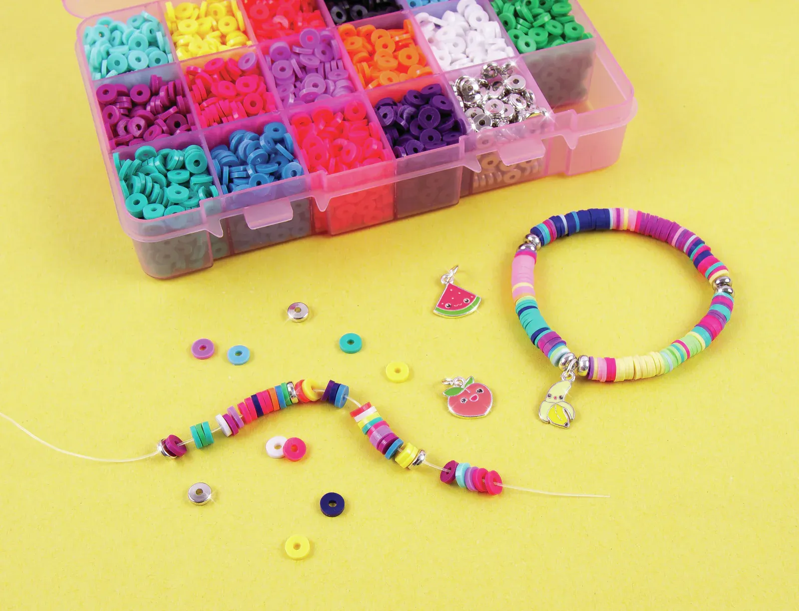 Make It Real Heishi Beads Case