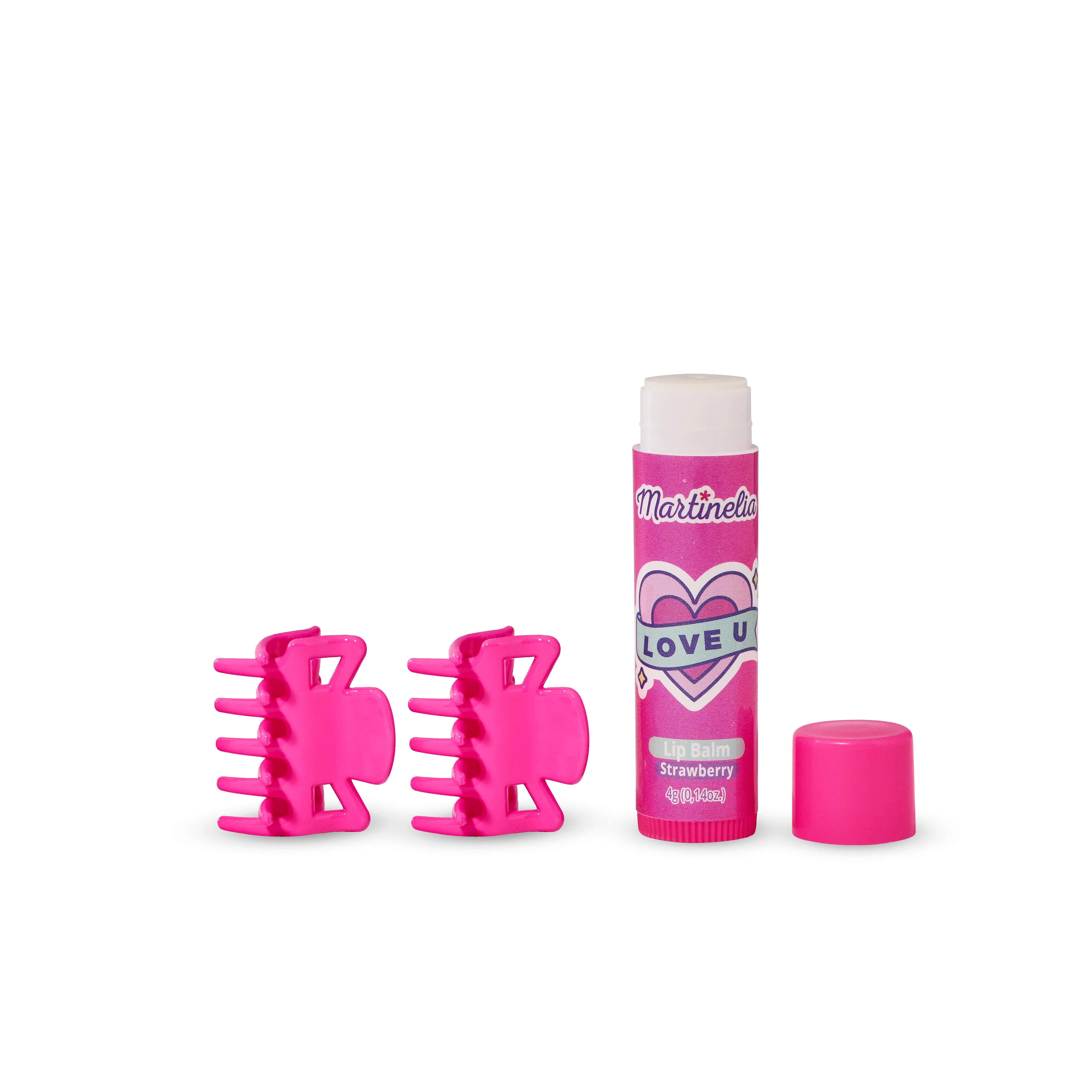 Martinelia Crush Hair Clips & Lip Balm