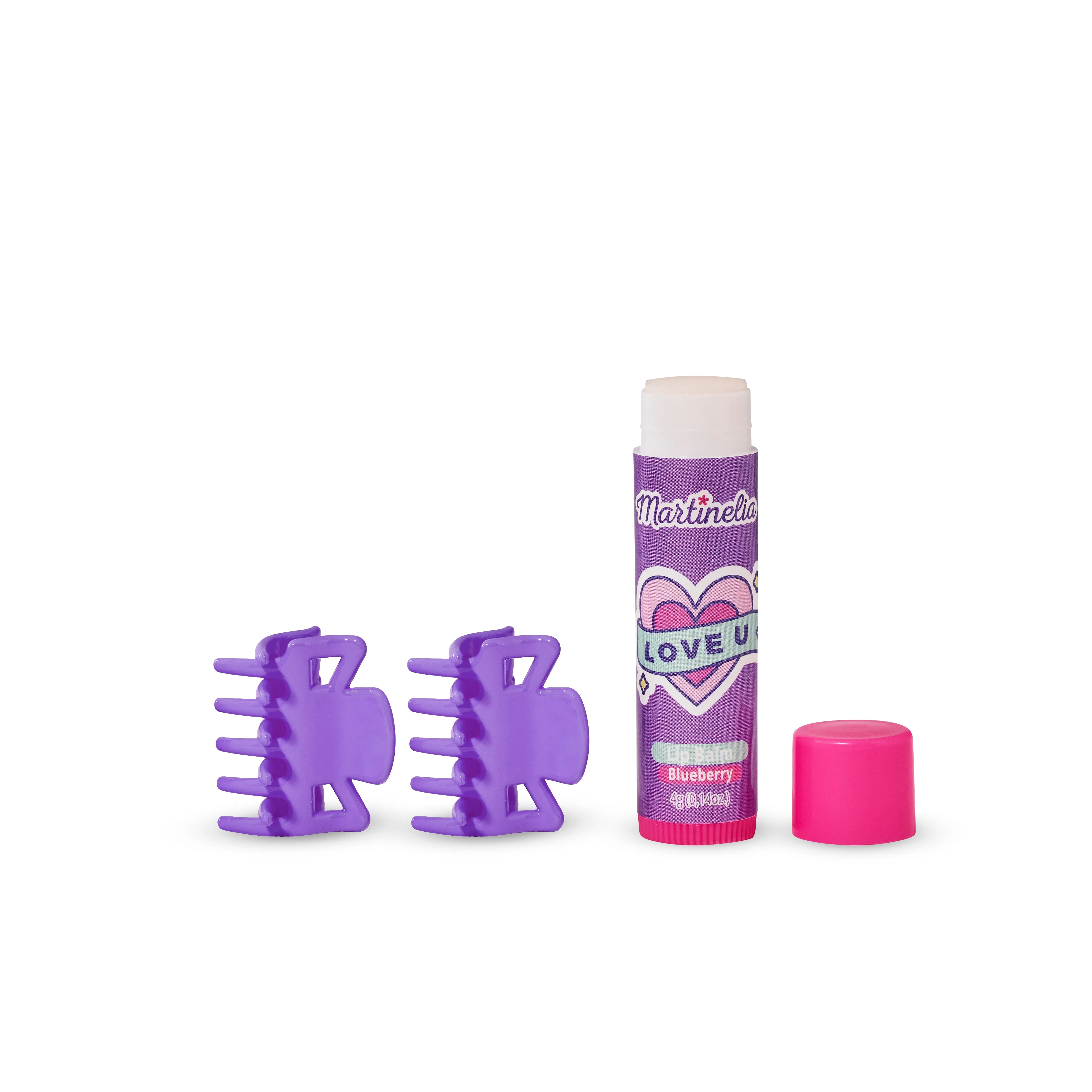 Martinelia Crush Hair Clips & Lip Balm