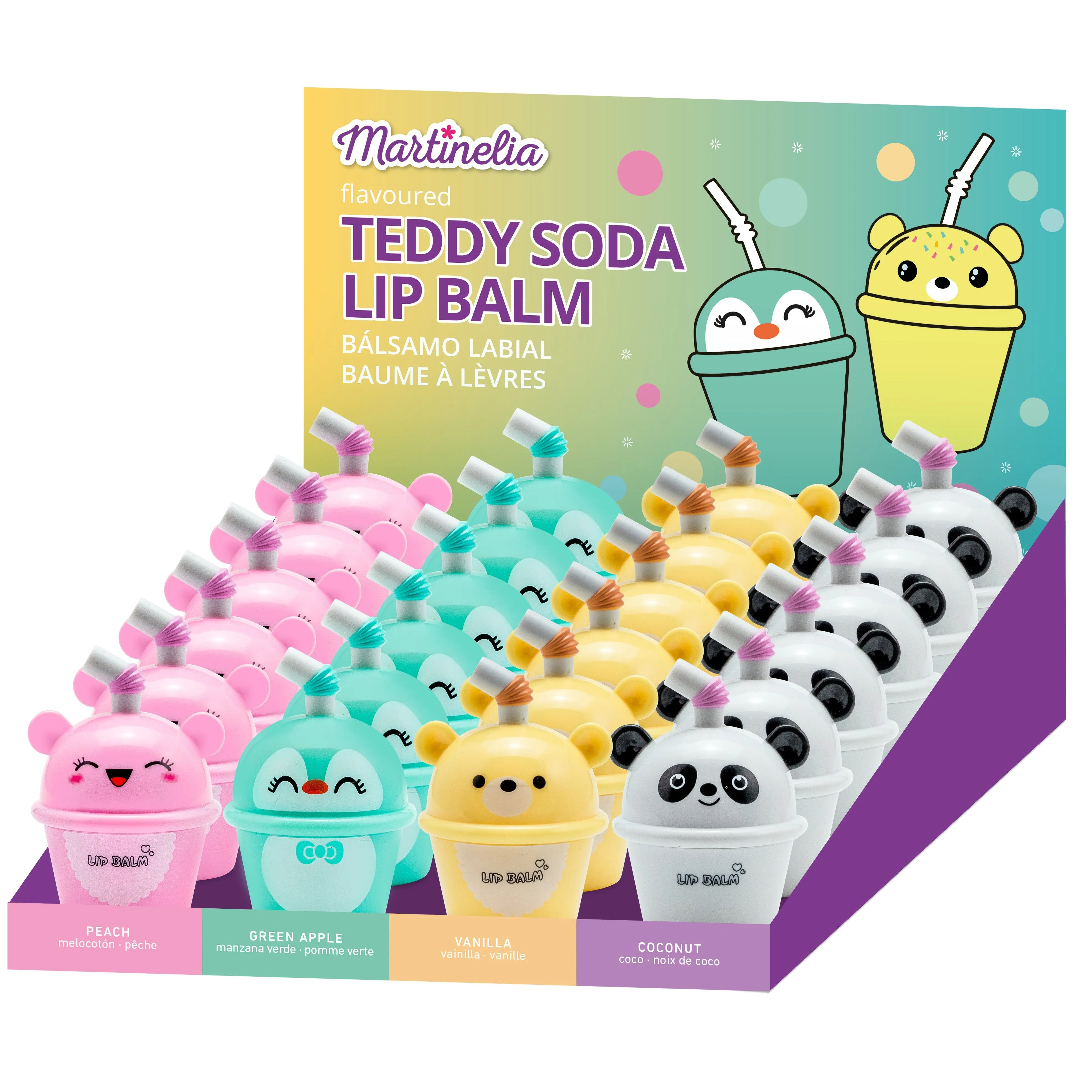 Martinelia Teddy Soda Lip Balm