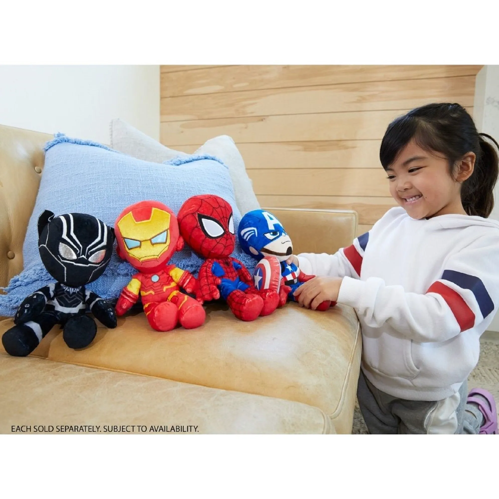 Marvel 8Inch (20cm) Basic Plush Black Panther