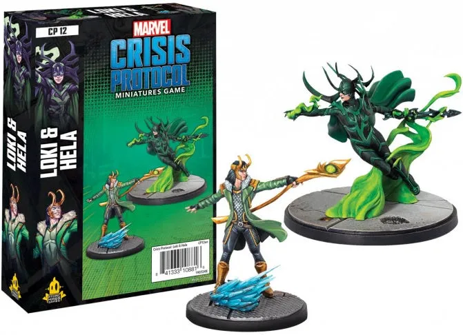 Marvel Crisis Protocol Loki and Hela Character Pack