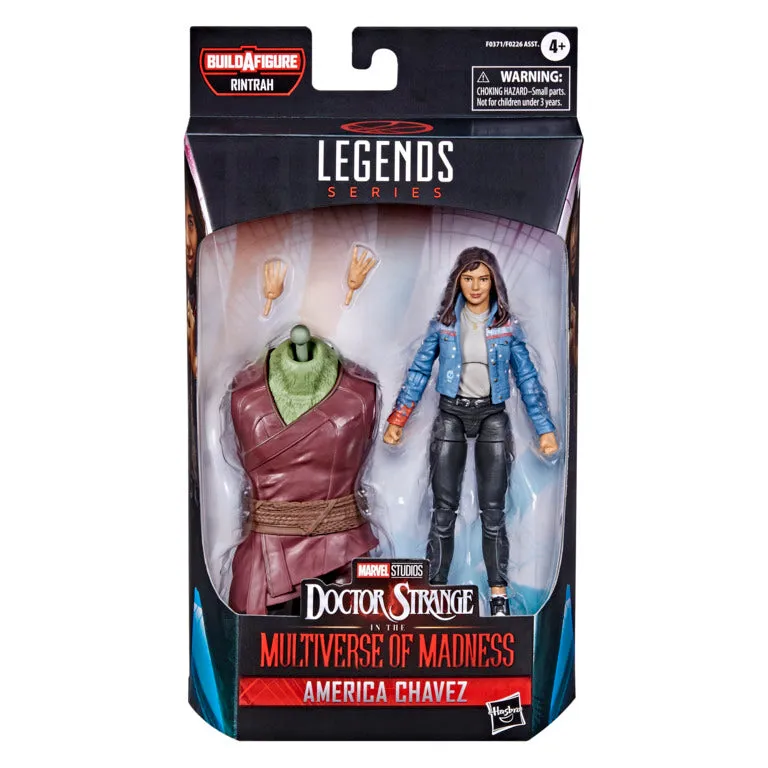 Marvel Legends Series Figure Doctor Strange In The Multiverse Of Madness America Chavez