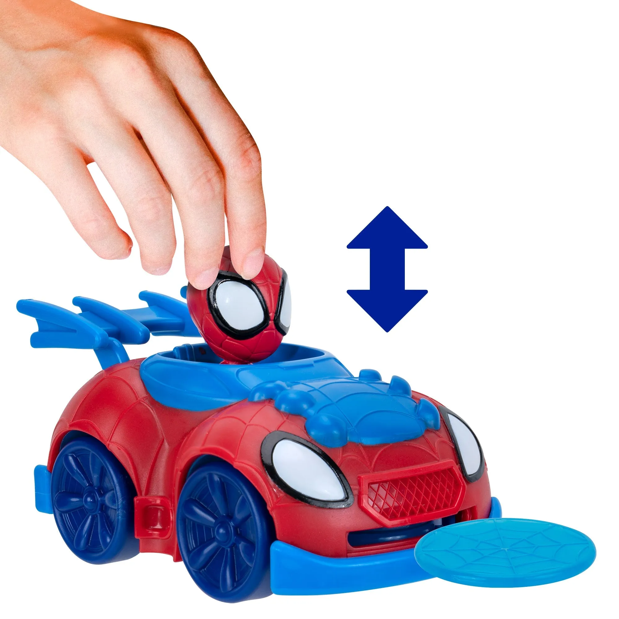 Marvel Spidey And His Amazing Friends Disc Dashers Vehicle Spidey