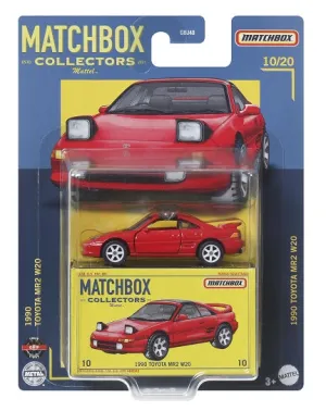 Matchbox Collector's Series Vehicles 10/20 1990 Toyota Mr2 W20