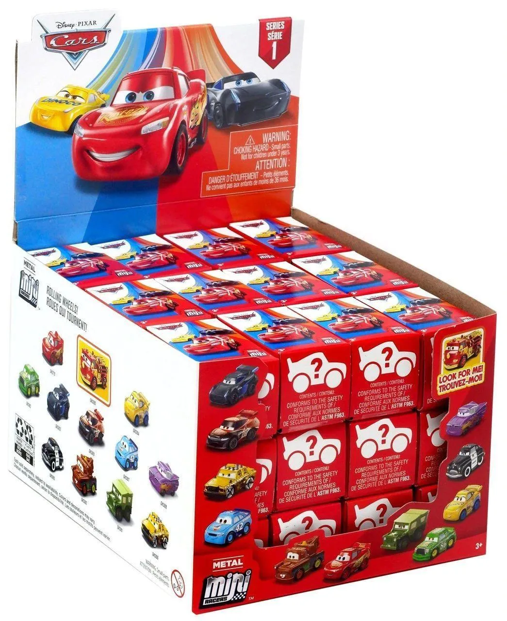 Mattel Cars 3 Metal Mini Racers - Assorted