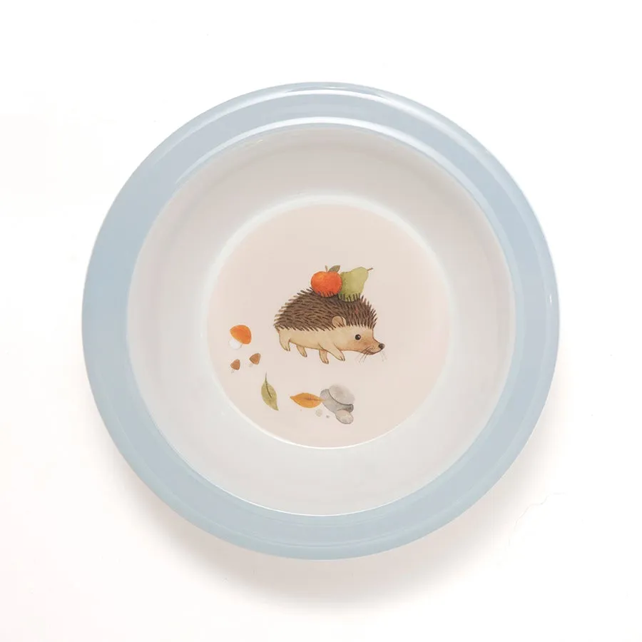 Melamine SET of 4 | Woodland BLUE   Cutlery SAGE