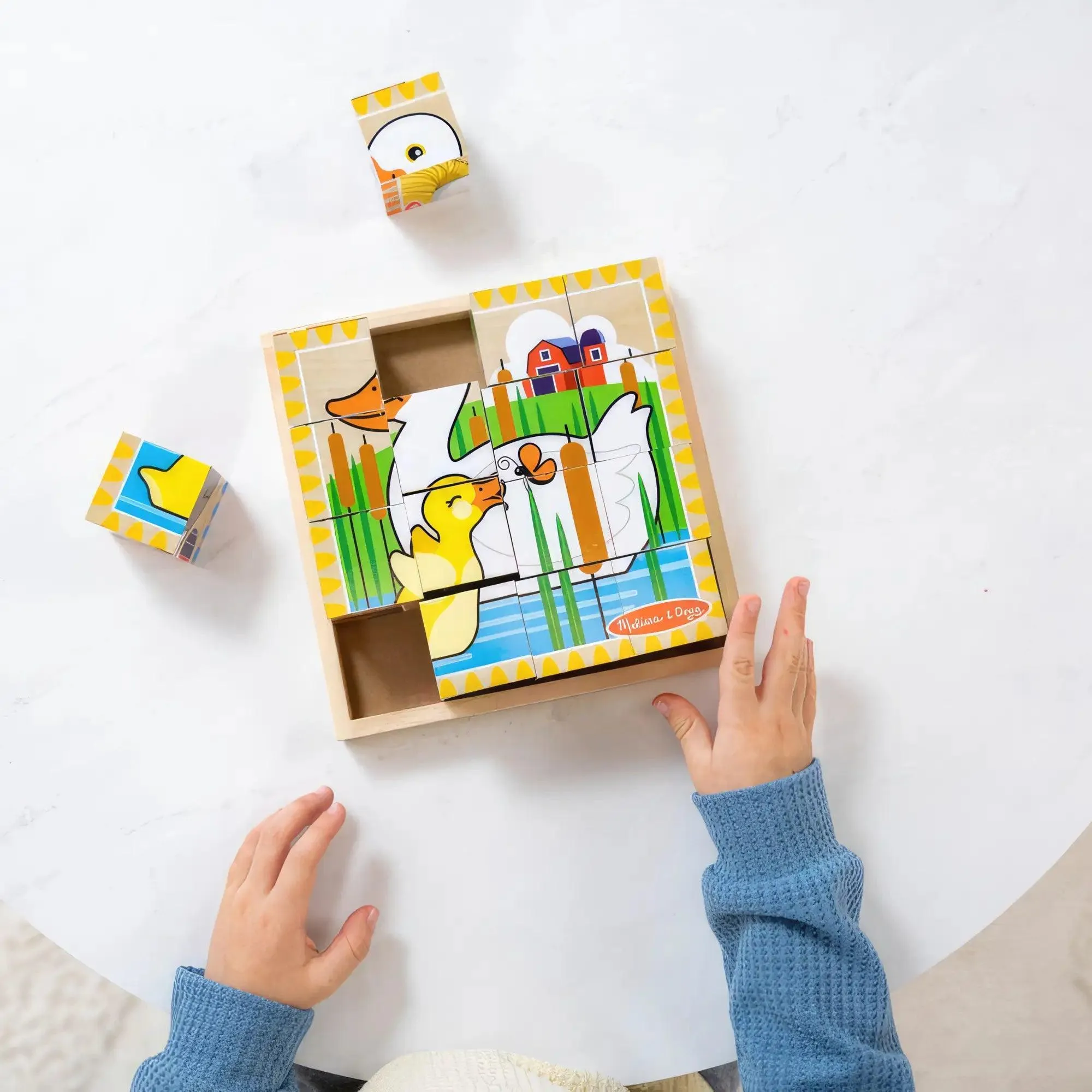 Melissa & Doug Farm Cube Puzzle