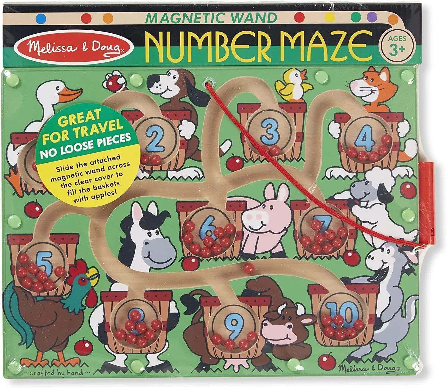 Melissa & Doug Magnetic Wand Number Maze