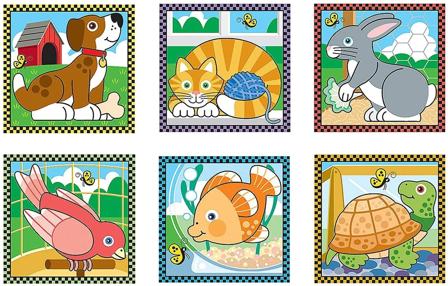 Melissa & Doug Pets Cube Puzzle