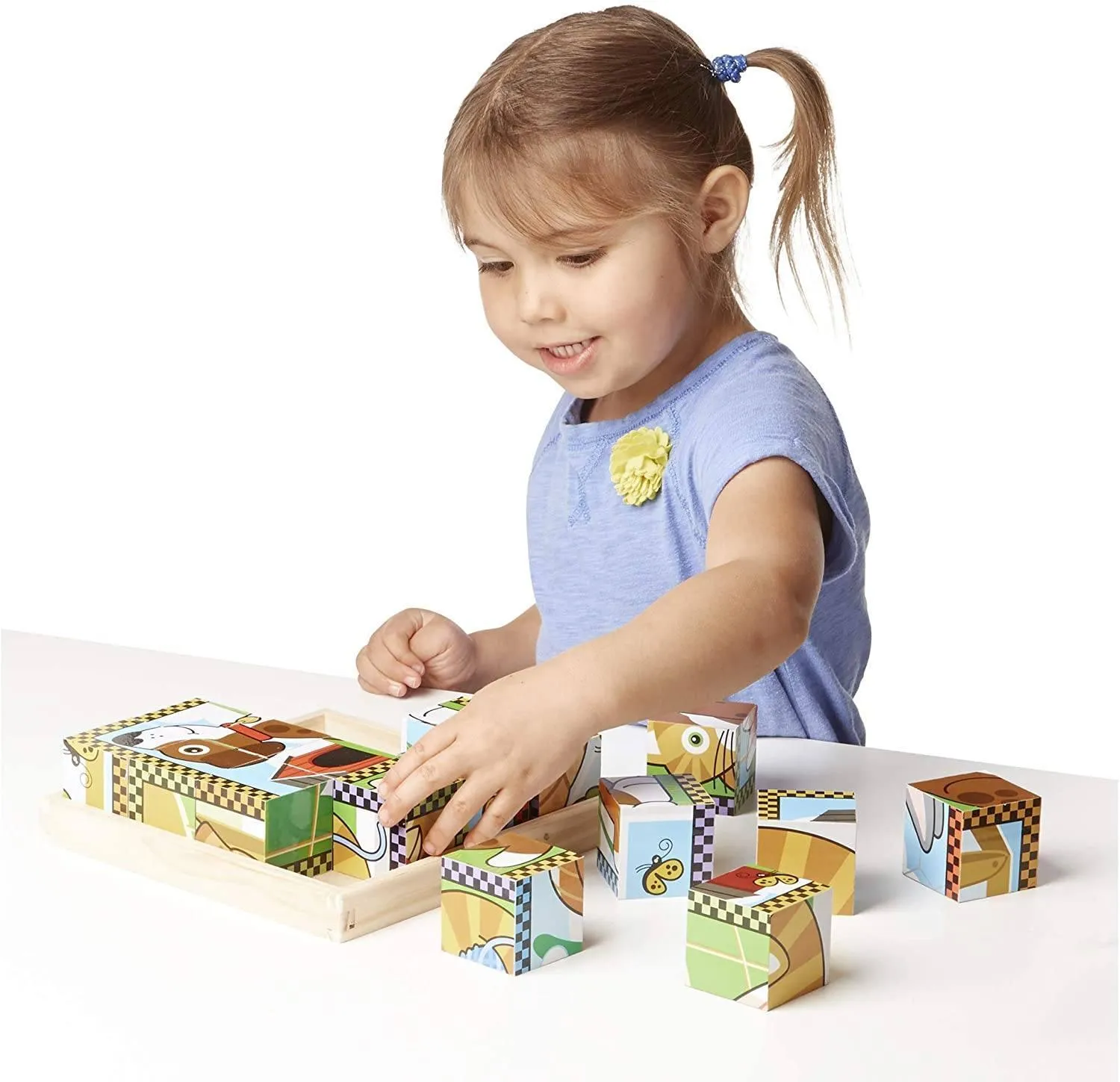 Melissa & Doug Pets Cube Puzzle