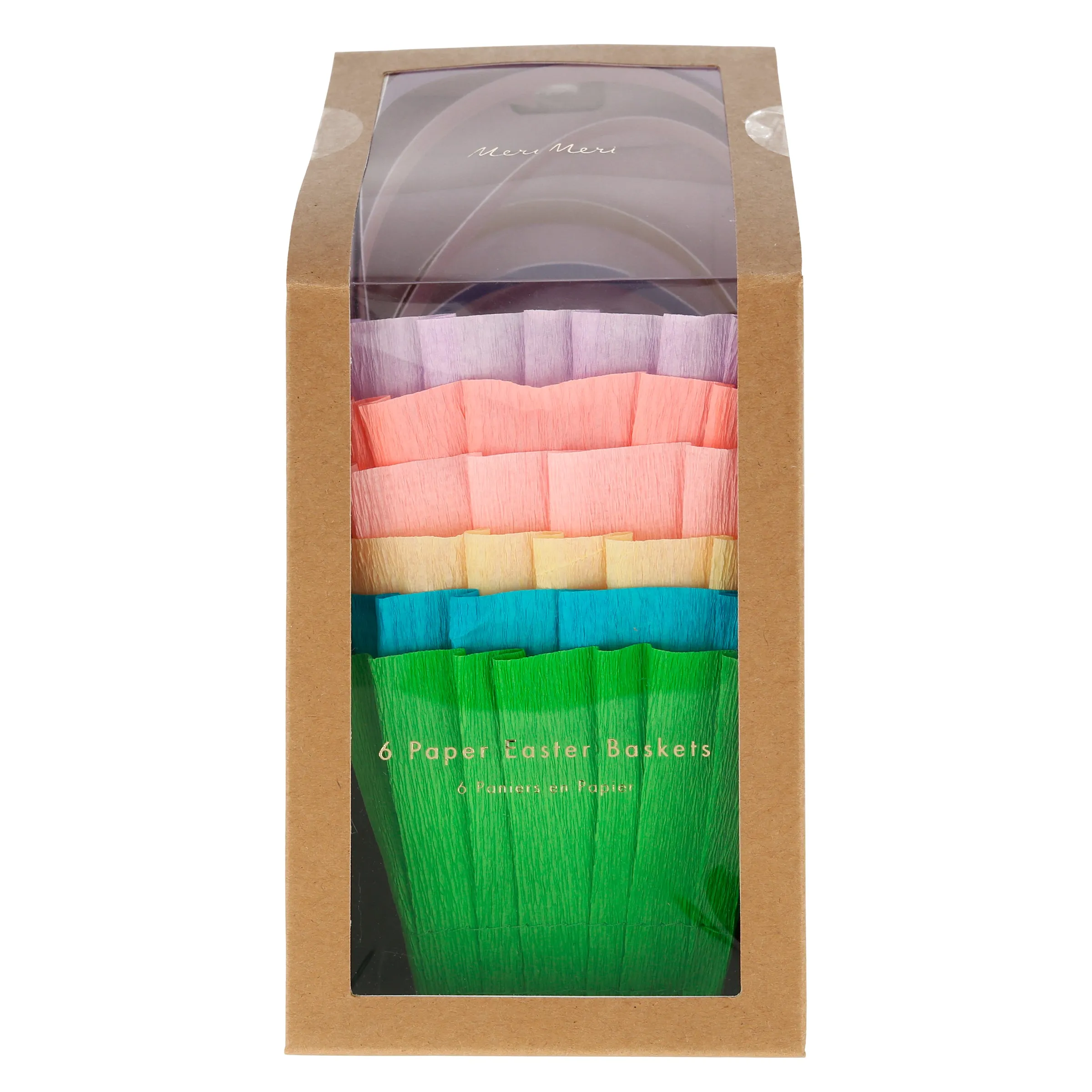 Meri Meri Easter Baskets 6 Pack