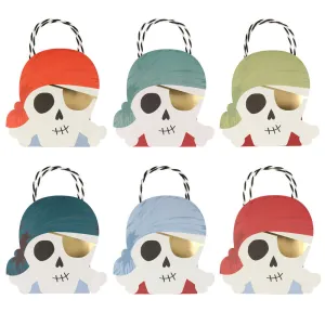 Meri Meri Party Bags | Pirate 8 Pack