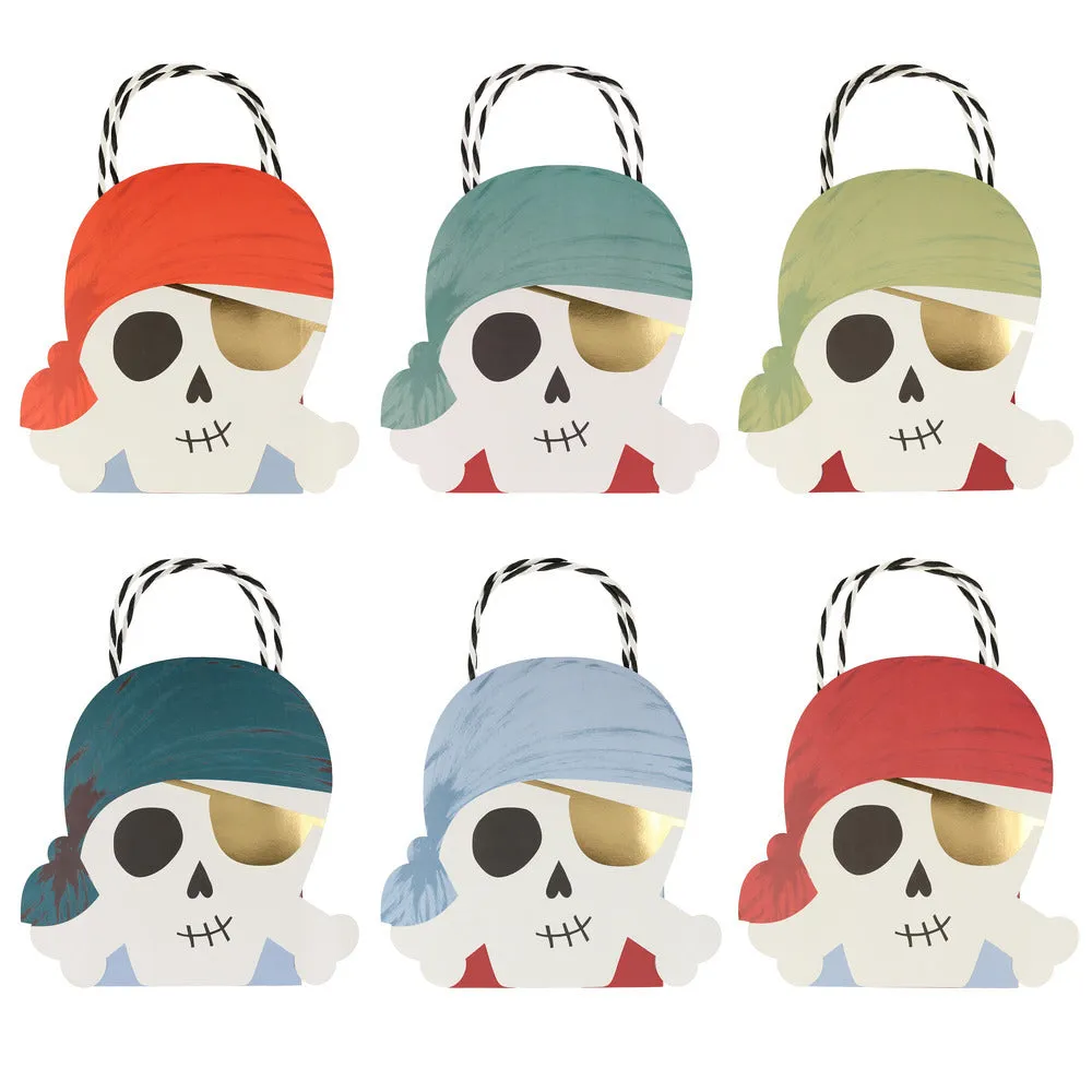 Meri Meri Party Bags | Pirate 8 Pack