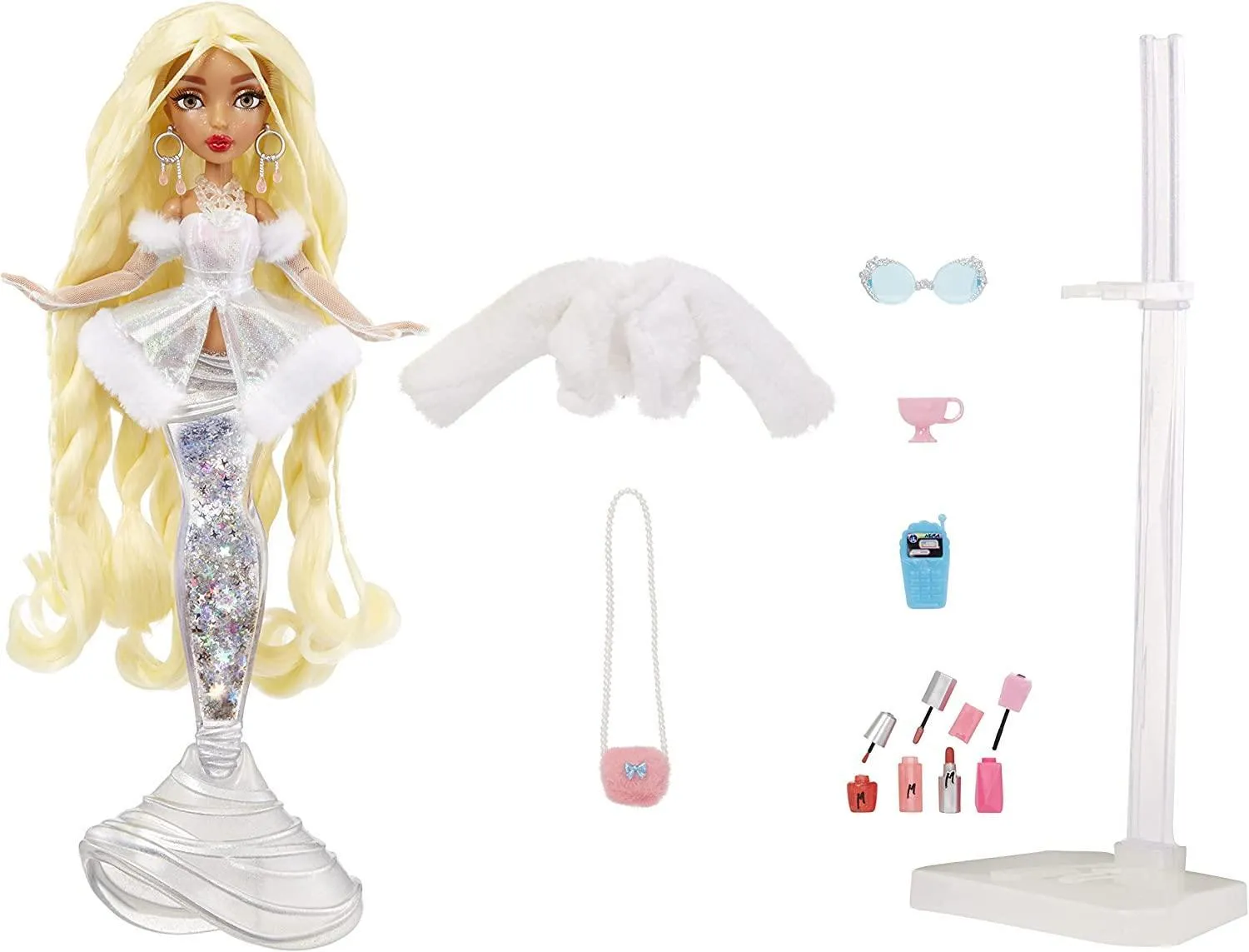 Mermaze Mermaidz Winter Waves Colour Change Fashion Doll - Gwen