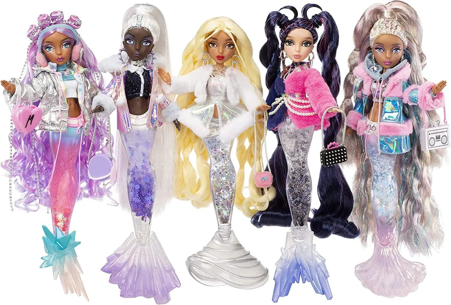 Mermaze Mermaidz Winter Waves Colour Change Fashion Doll - Gwen
