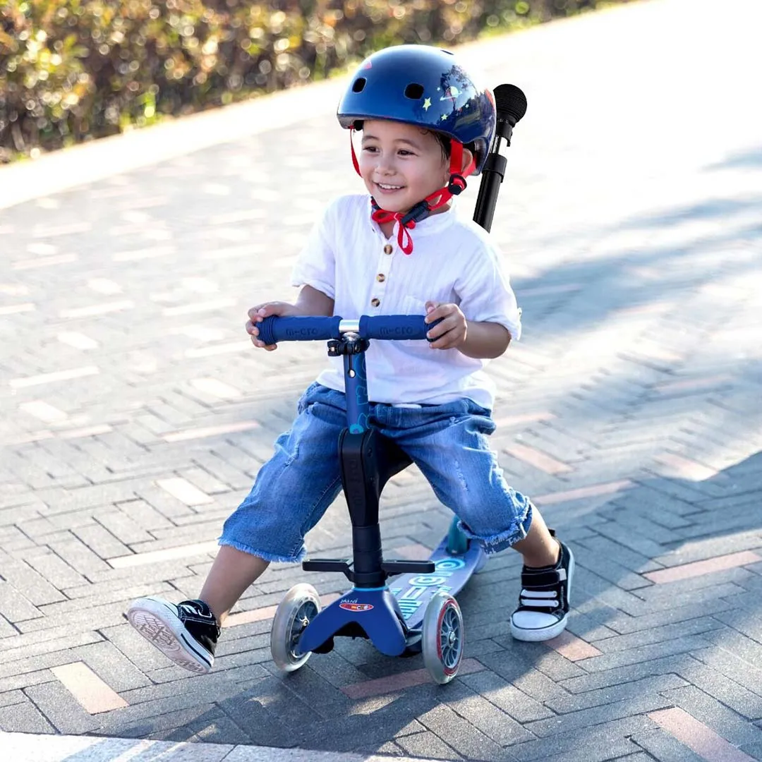 Micro Scooters Deluxe Set - Seat Push Handle   Footrest
