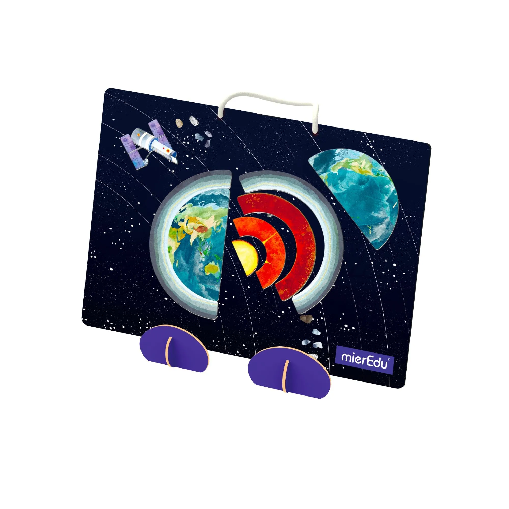 MierEdu Magnetic Pad - Solar System