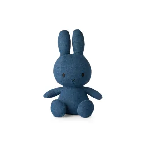 Miffy Sitting Mid Wash Denim - 33cm