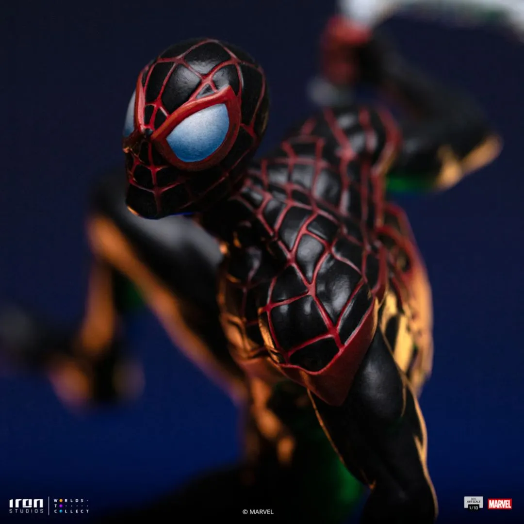 Miles Morales Bds Art Statue By Iron Studios
