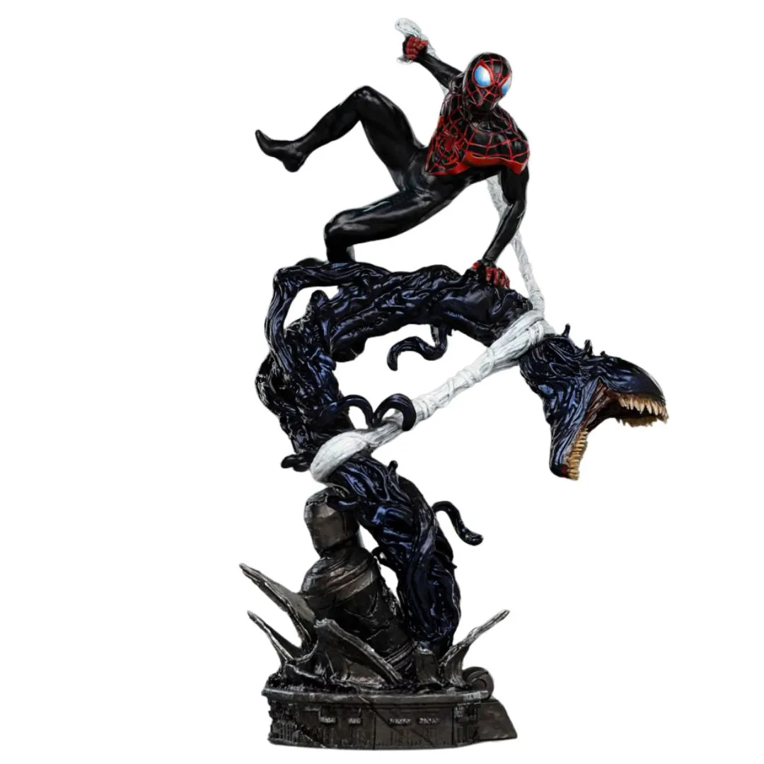 Miles Morales Bds Art Statue By Iron Studios