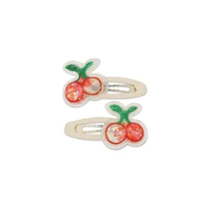 Milk x Soda Hair Clip | Sparkly Fruit Cherry