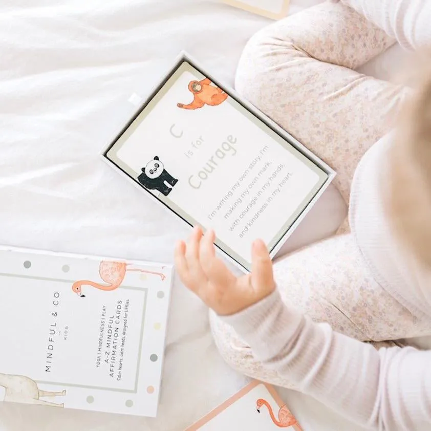Mindful & Co Kids A-Z Mindful Affirmation Cards