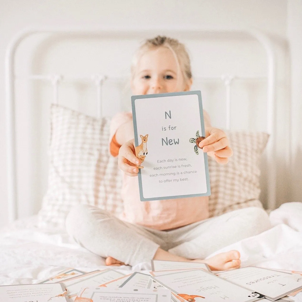 Mindful & Co Kids A-Z Mindful Affirmation Cards