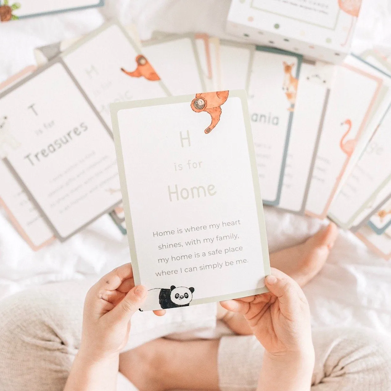 Mindful & Co Kids A-Z Mindful Affirmation Cards