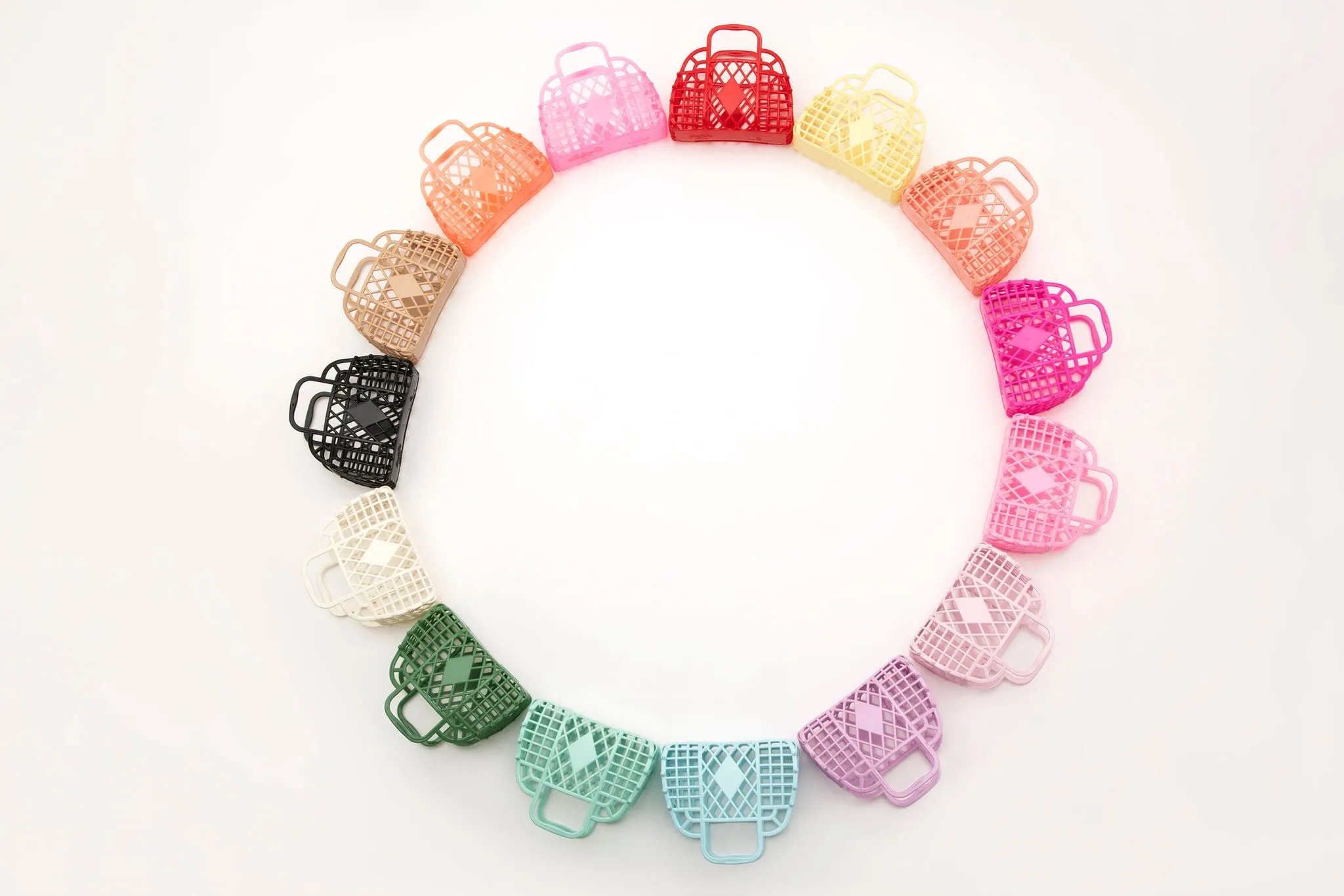 MINI Retro Basket Jelly Bag - Mint